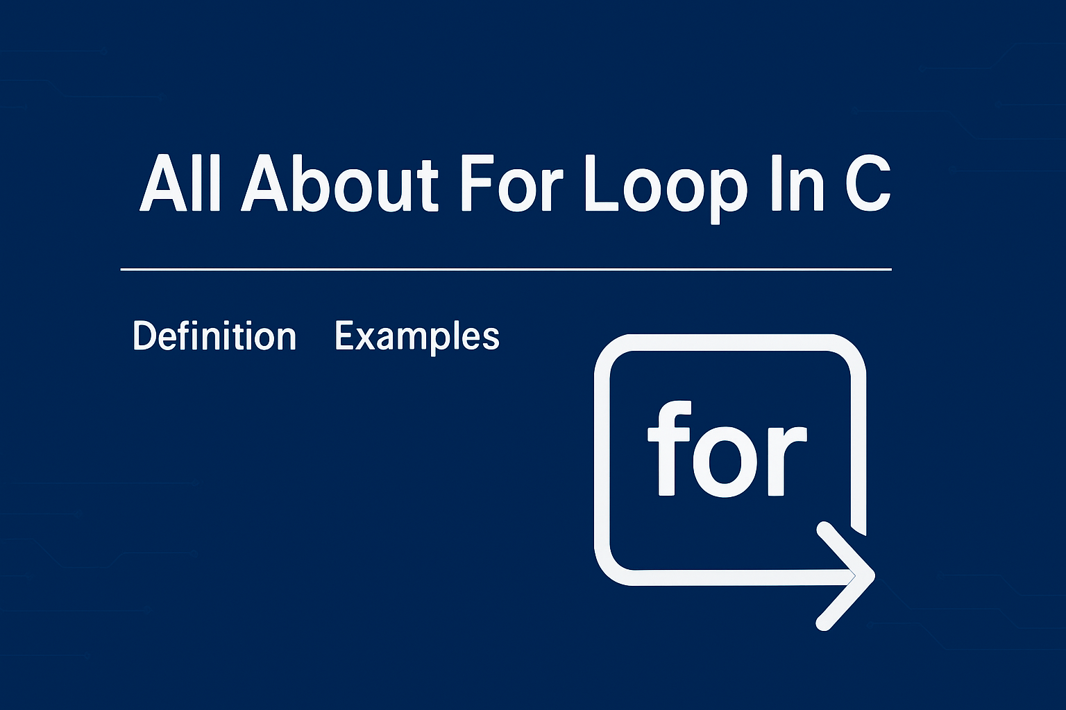 loop-in-c