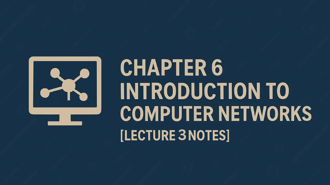 Chapter 6 Lecture 3